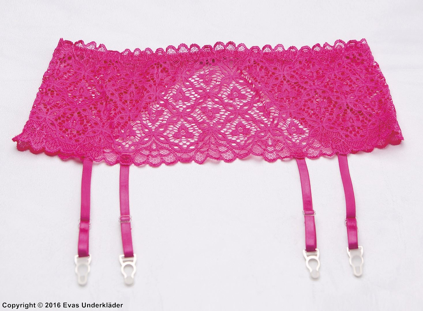 Stretch lace band garter belt, Plus Size